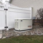 Generac automatic standby generator installed by Home Power Systems